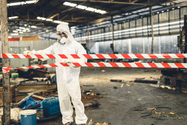 Professional Odor Removal technician working in Agoura Hills, CA